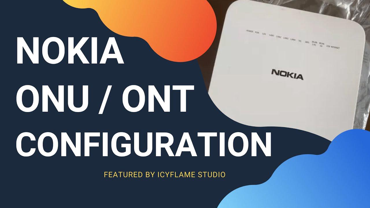 'Video thumbnail for Nokia Fiber Router Setup | Onu Configurations | Full Settings ONT | GPON | G-140W'