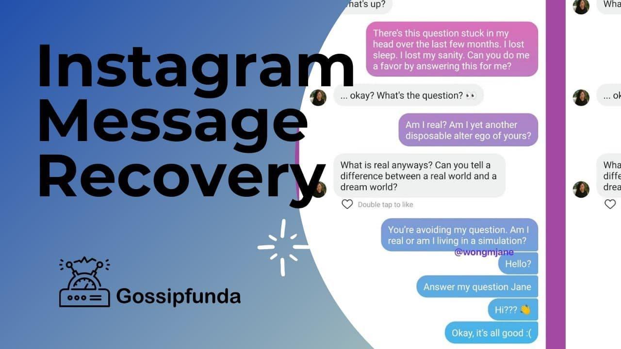 'Video thumbnail for Instagram Message Recovery'