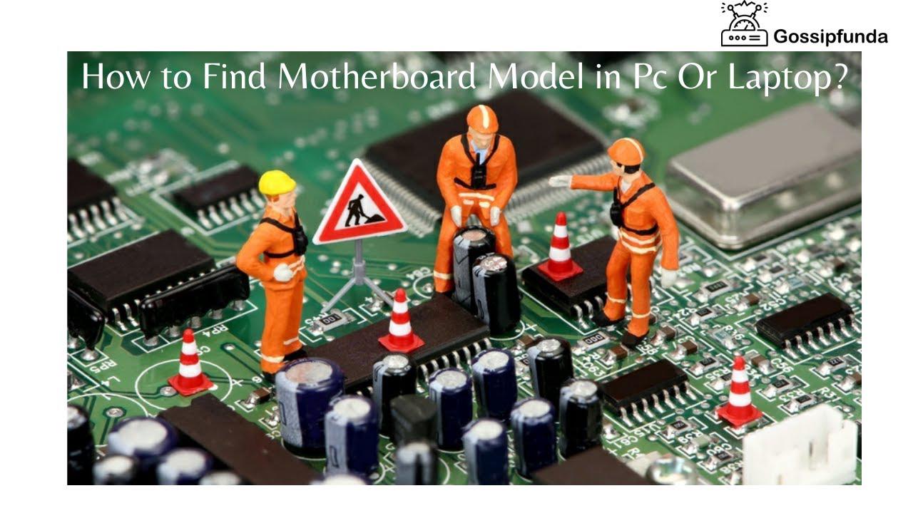 'Video thumbnail for How to find Motherboard model number'