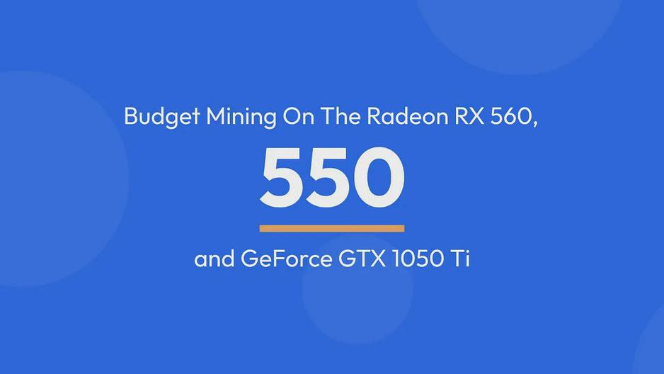 'Video thumbnail for Budget Mining On The Radeon RX 560 Radeon'