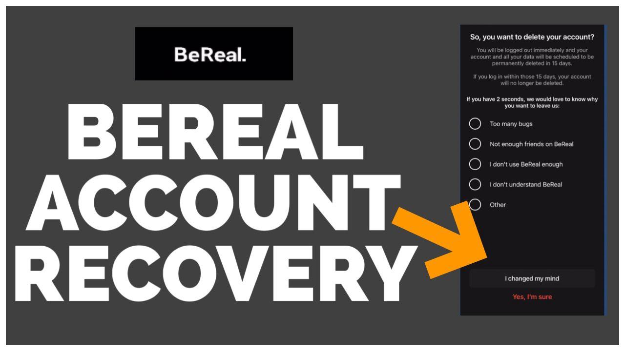 'Video thumbnail for How to Recover a BeReal App Account? Bereal Account Recovery Steps 2022'