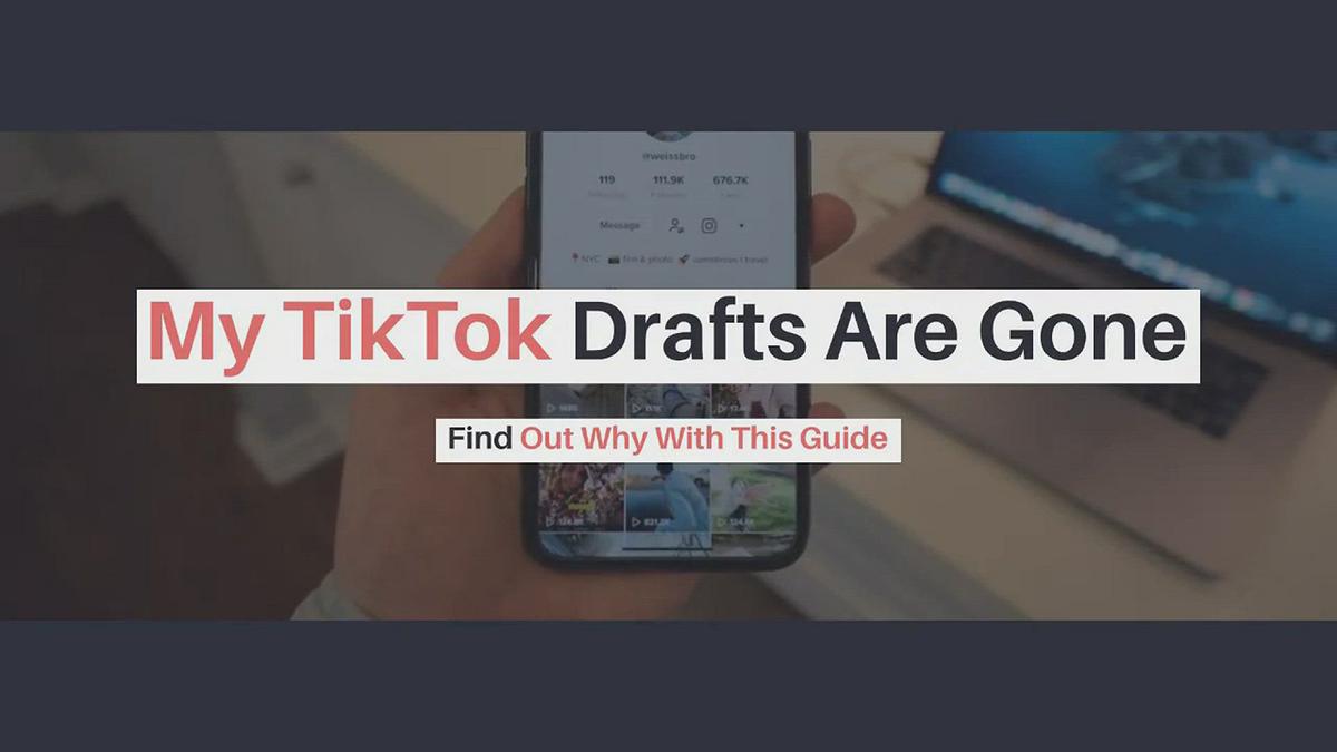 'Video thumbnail for My_TikTok_Drafts_Are_Gone_Find_Out_Why'
