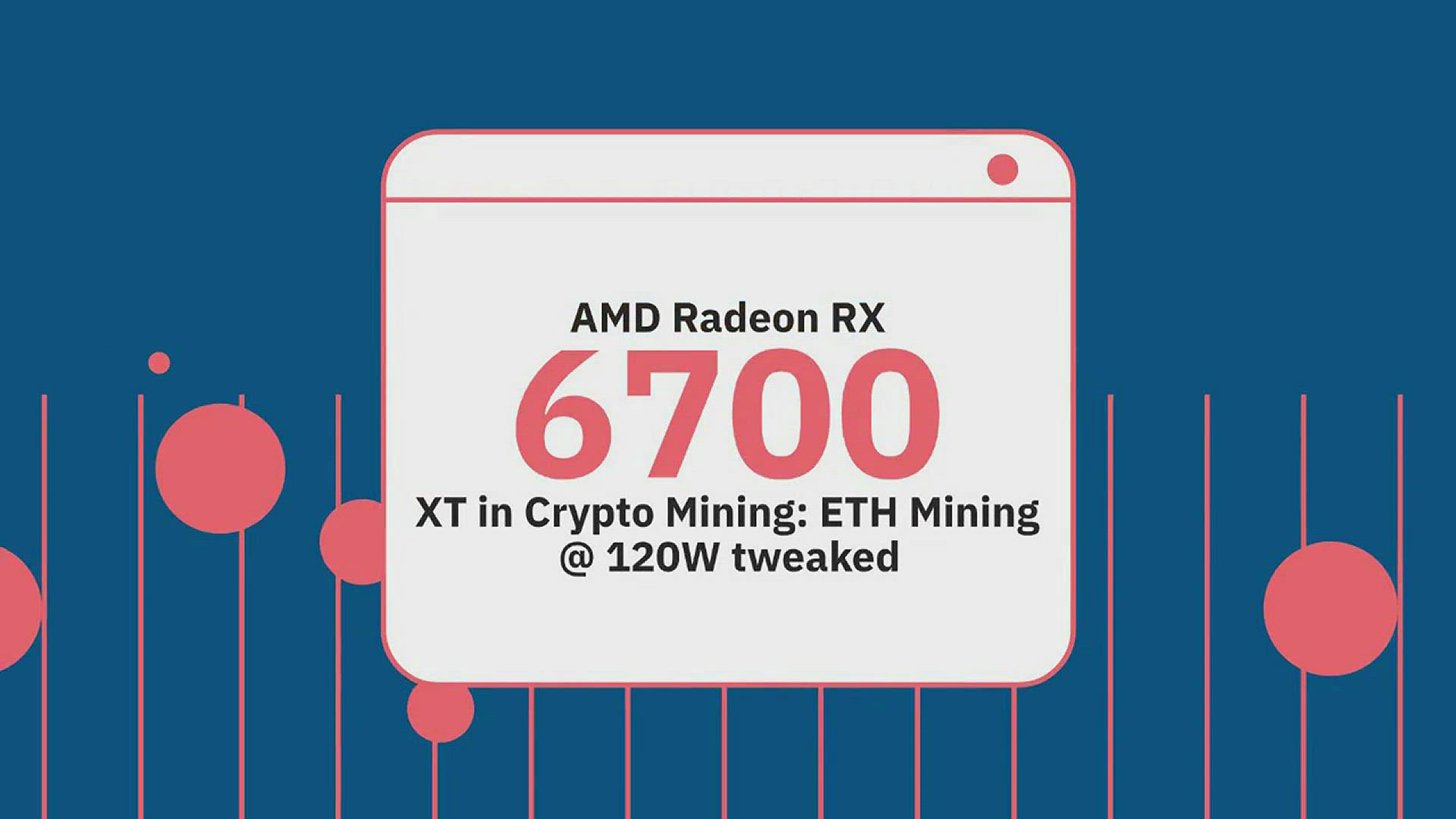 'Video thumbnail for AMD Radeon RX 6700 XT in Crypto Mining: ETH Mining '