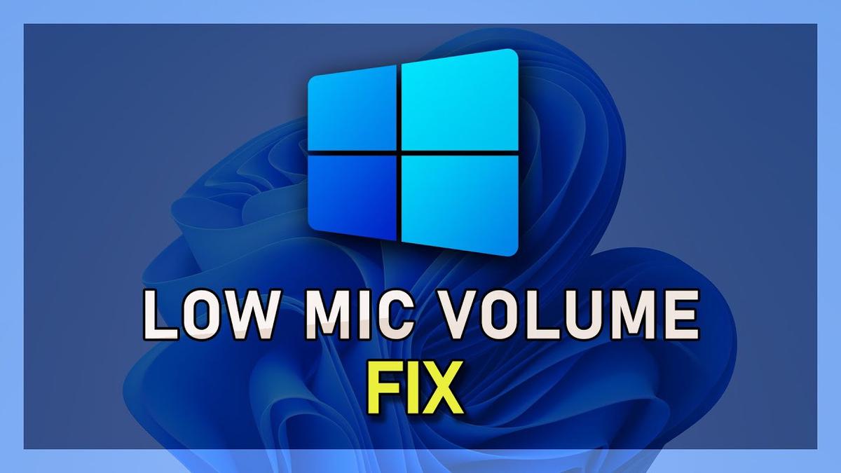 'Video thumbnail for How To - How To Fix Low Microphone Volume on Windows 10'