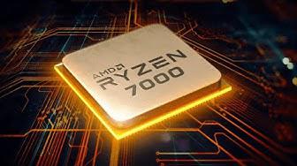'Video thumbnail for AMD Ryzen 7000: Comes with Zen 4  and promises up to 5.5 GHz'