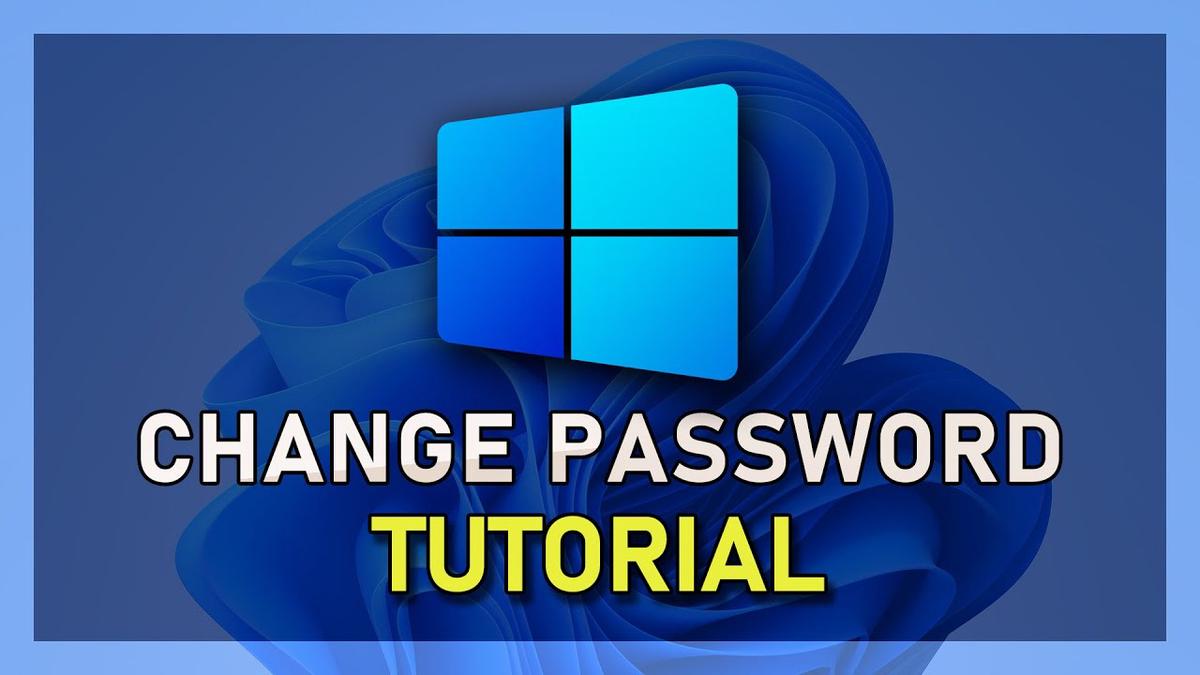 'Video thumbnail for Windows 11 - How To Change User Password'