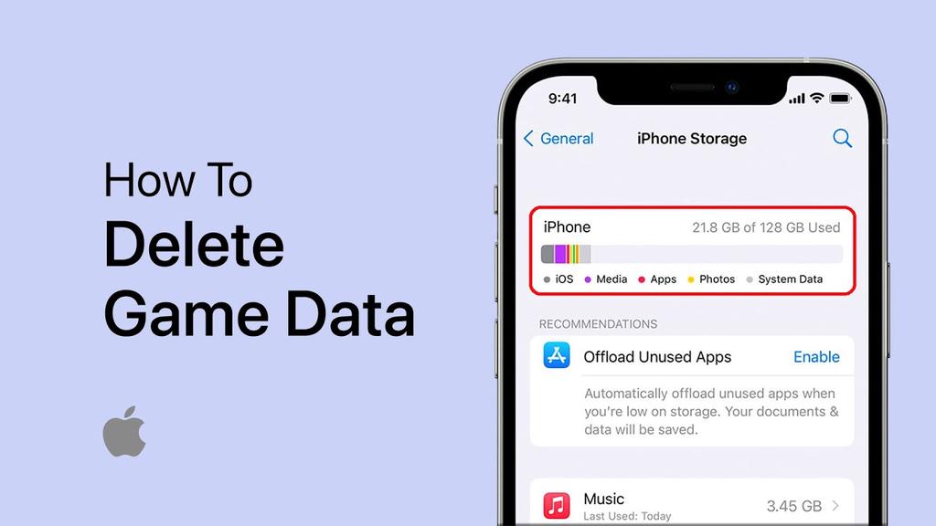 'Video thumbnail for How to Delete Game Data on iPhone'