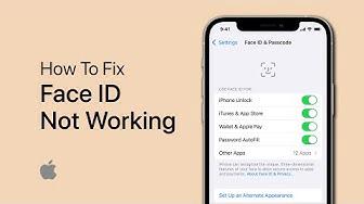 'Video thumbnail for Fix Face ID Not Working or Has Been Disabled Problem on iPhone'