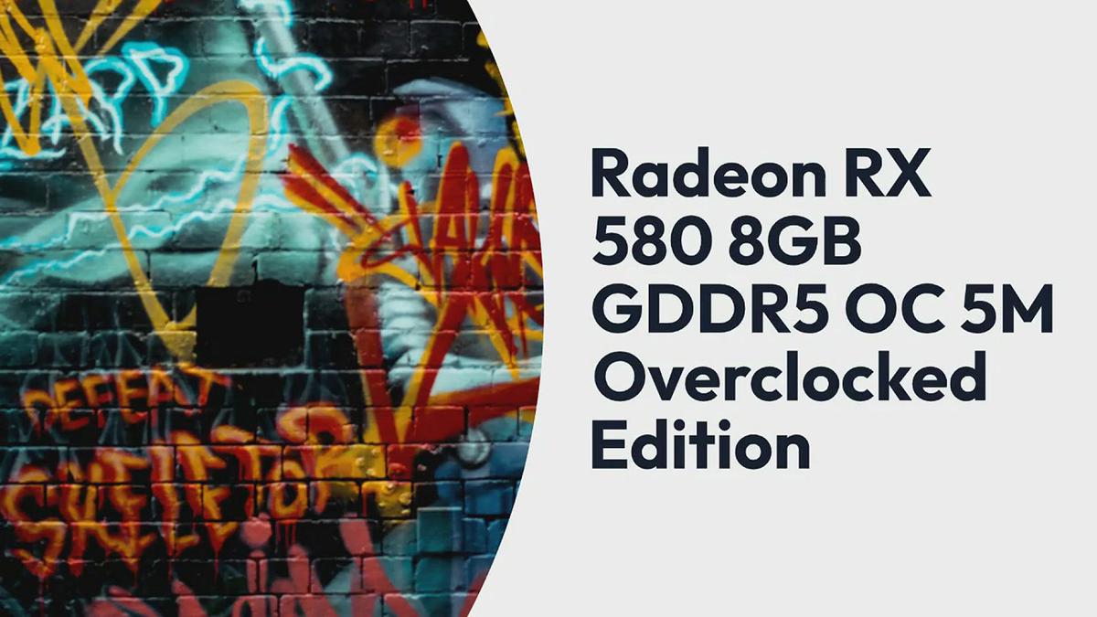 'Video thumbnail for Radeon RX 580 8GB GDDR5 OC  - Overclocking Hashrate'