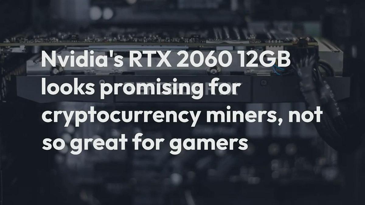 'Video thumbnail for Nvidias RTX 2060 12GB looks promising '